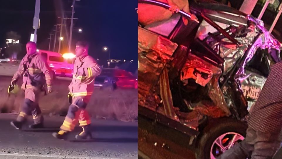 Trailero impacta ocho vehículos y abandona el camión