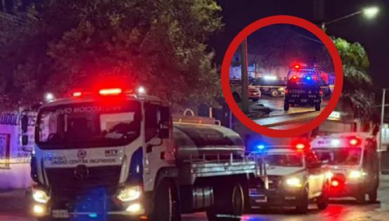 Macabro hallazgo: hallan a hombre calcinado en Monterrey; estaba recargado en un árbol