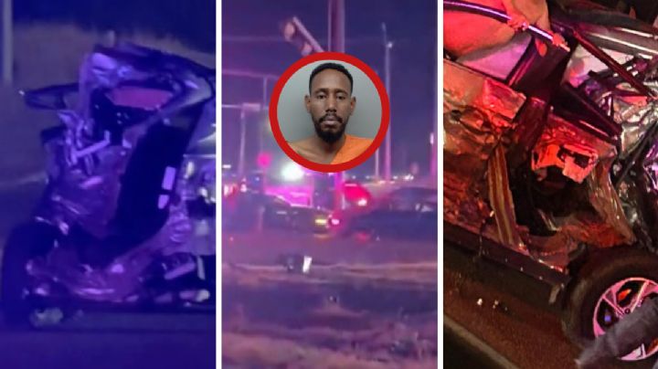 Megacarambola en Laredo deja a dos niños graves; trailero afroamericano manejaba ebrio