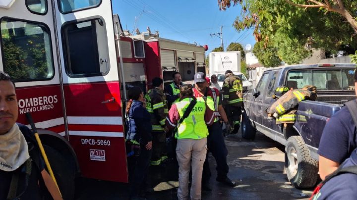 Llamas infernales devoran 2 casas en la colonia Viveros; cortocircuito provocó la tragedia