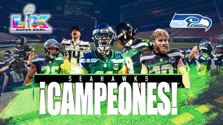 Seattle vuela hacia la cima de la NFL; gana segundo Super Bowl en su historia