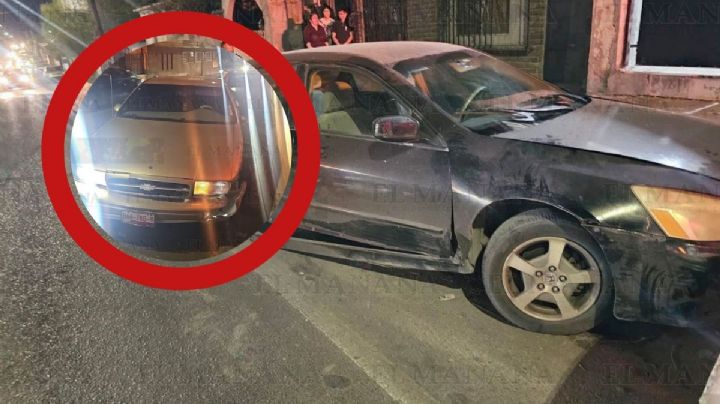 Borracho 'hace de las suyas' al estrellarse con auto en la colonia Palacios; quedó endeudado