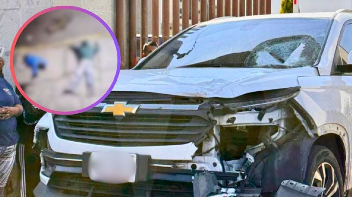 ‘No siento mi cuerpo’: padre e hija son brutalmente atropellados por camioneta; iban a la escuela | VIDEO
