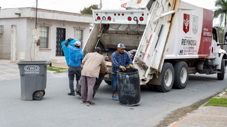 El camión recolector recorrerá diversas colonias de Reynosa