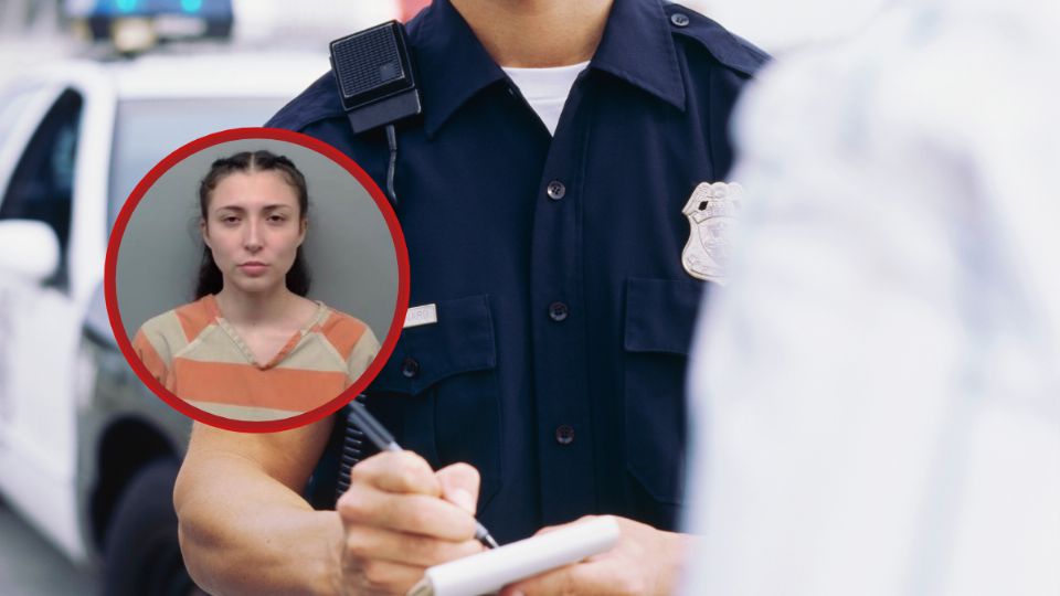 Chloe iba de copiloto, pero el auto olía mucho a marihuana.