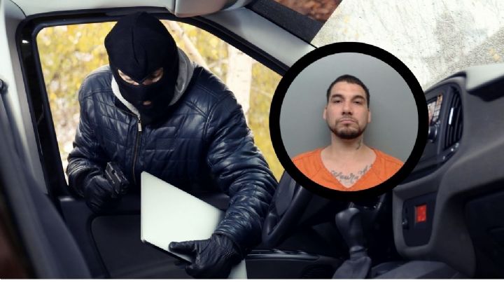 Ratero 'experto' abre auto en el Mall del Norte de Laredo y lo detienen; suma 42 arrestos de puros robos