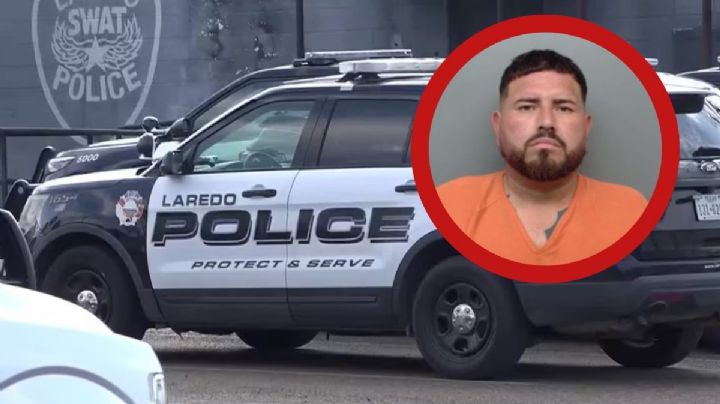 Ebrio se queda dormido en plena calle abordo de su camioneta con 2 niños en Laredo