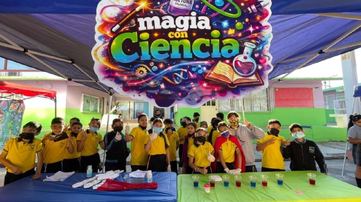 Feria de Ciencias sorprende en primaria de Nuevo Laredo; lucen proyectos de robótica y experimentos | FOTOS