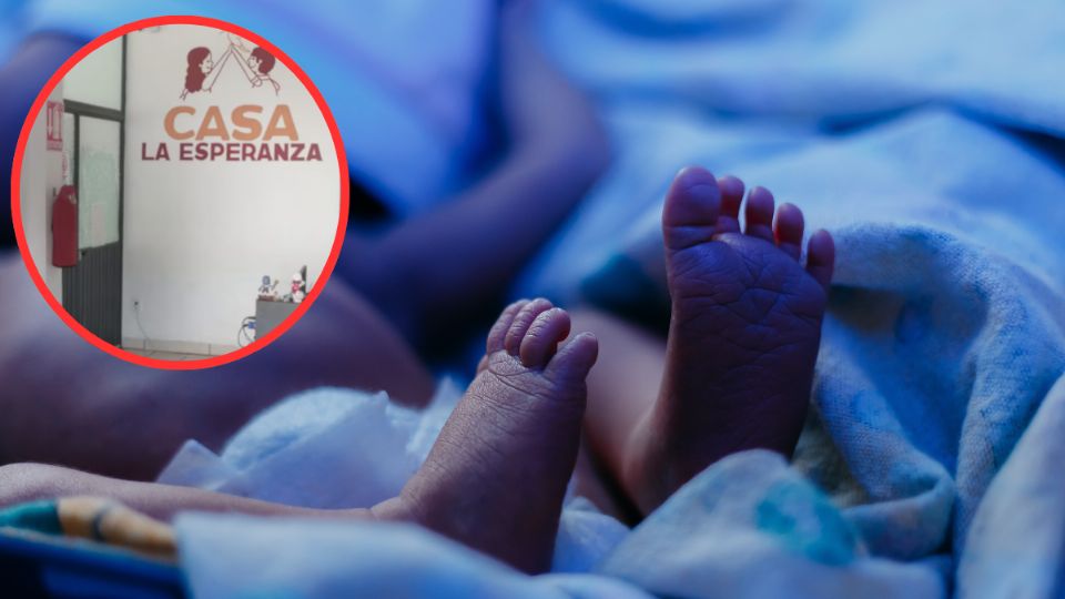 La hermana gemela del bebé permanece bajo resguardo del DIF y se reporta en buen estado.