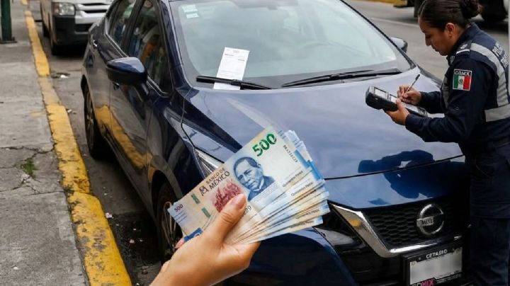 ¿Te estacionaste junto a una banqueta amarilla? Esta es la multa que debes pagar en 2026