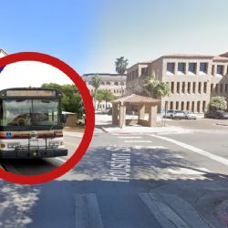 Chocan dos autobuses de 'El Metro' en Laredo; estas son las calles cerradas por el accidente