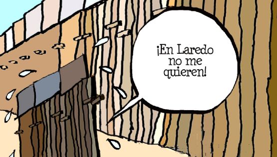 Cartón de Adrián: El muro de los lamentos