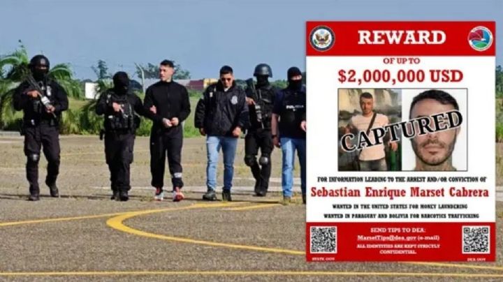 ¿Quién es Sebastián Marset? El narco buscado por la DEA que fue detenido en Bolivia tras años prófugo