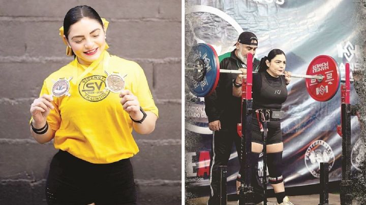 La reina de las pesas: Sonia Varela obtiene tres medallas de oro y una de plata
