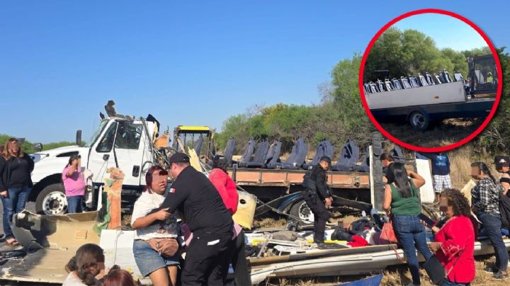 Tragedia en carretera Victoria-Matamoros: este es el motivo por el que el autobús con peregrinos volcó