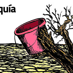 Cartón de Adrián: Sequía
