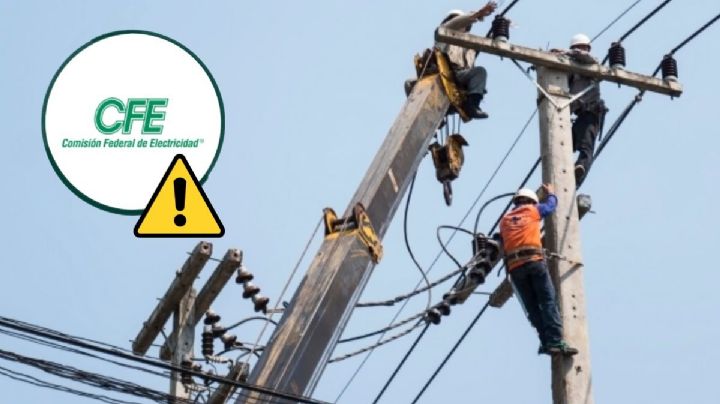 Apagón masivo CFE: colonias y horarios afectadas HOY lunes 16 de marzo