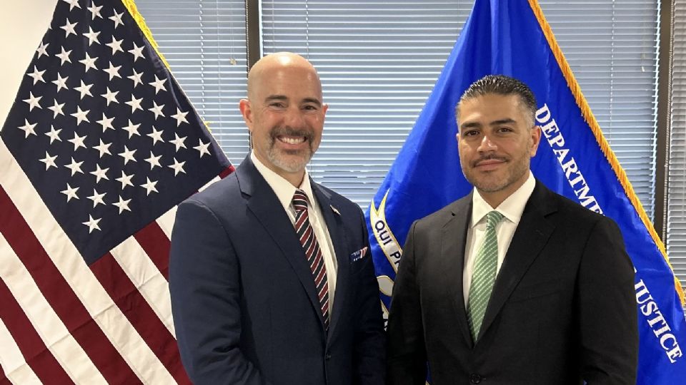 Omar García Harfuch se reunió con Terrance Cole en Washington.