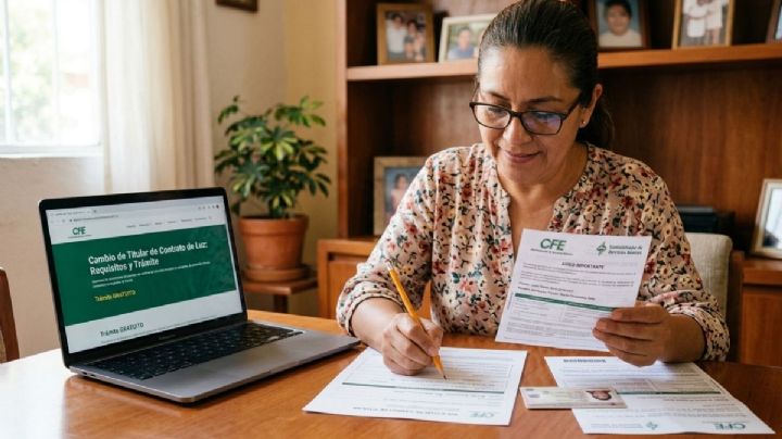 CFE: ¿En qué casos se debe cambiar el nombre del titular del recibo de luz y cómo hacerlo sin costo?