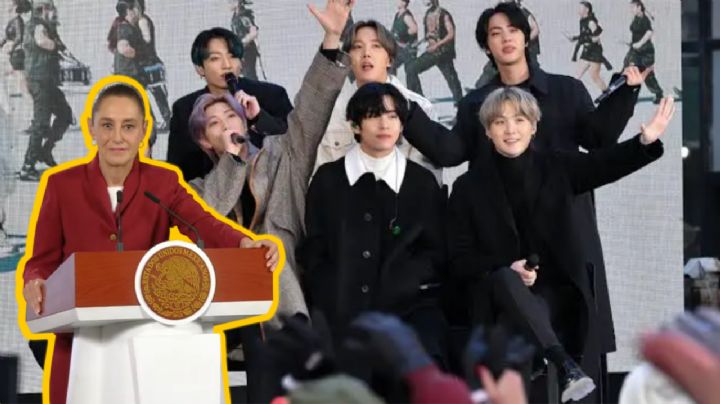 BTS en México 2026: Sheinbaum gestiona más fechas y la posibilidad de transmisión en pantallas gigantes