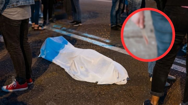 Joven ataca brutalmente a su familia con arma blanca; intenta huir, pero muere al ser atropellado