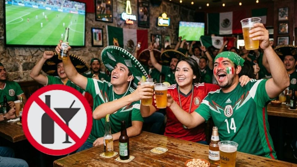 La Ciudad de México busca garantizar la seguridad en la Copa del Mundo a través de la implementación de Ley Seca. Foto: IA