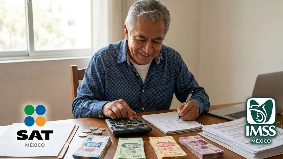 Descubre si tu pago mensual supera el umbral de exención de impuestos del SAT para este 2026. Foto: IA