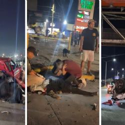 Tragedia en Reynosa: muere adolescente de 15 años en brutal choque de camionetas