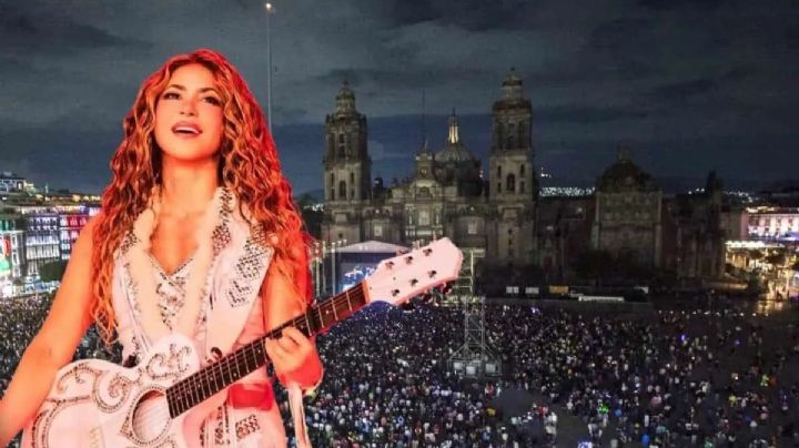 Shakira rompe récord de asistencia en el Zócalo CDMX; así fue el concierto gratis | VIDEO