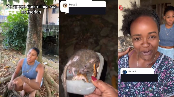 Madre obliga a su hija Therian a vivir como perro; la deja amarrada y le da de comer una rata muerta | VIDEO