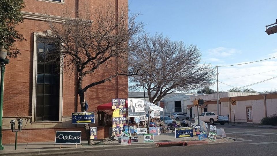 Elección primaria en el Condado de Webb.