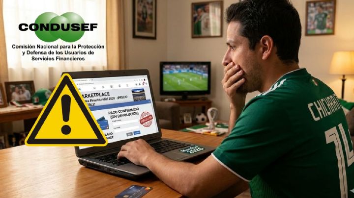 ¡No habrá devolución de dinero! Condusef alerta por fraudes en redes sociales relacionados al Mundial 2026