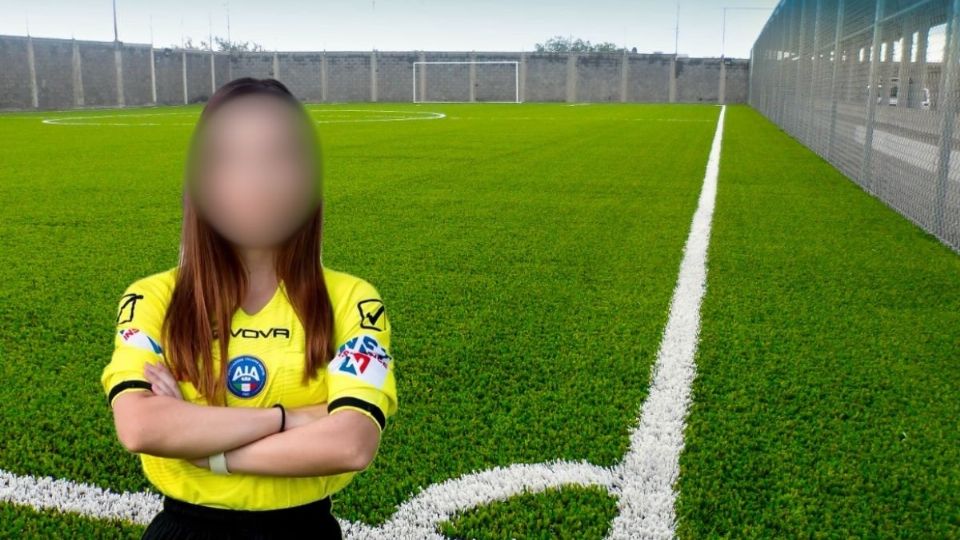 La árbitra que está causando sensación por belleza en el terreno de juego.