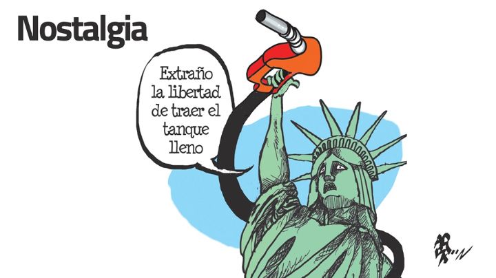 Cartón de Adrián: Nostalgia