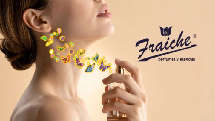 El perfume de Fraiche ideal para mujeres de 20 a 50 años, que huele a limpio y es fresco para la primavera