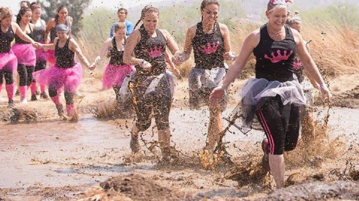 Carrera en lodo en Laredo busca prevenir la depresión y promover la salud mental