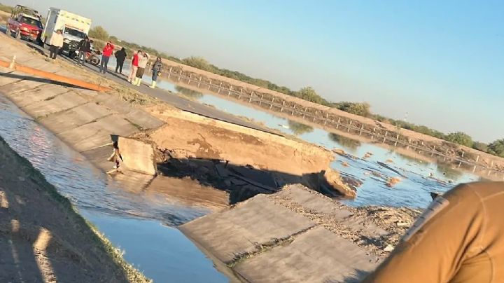 Coahuila: socavón 'se traga' y mata a motociclista que pasaba justo cuando se abrió la tierra