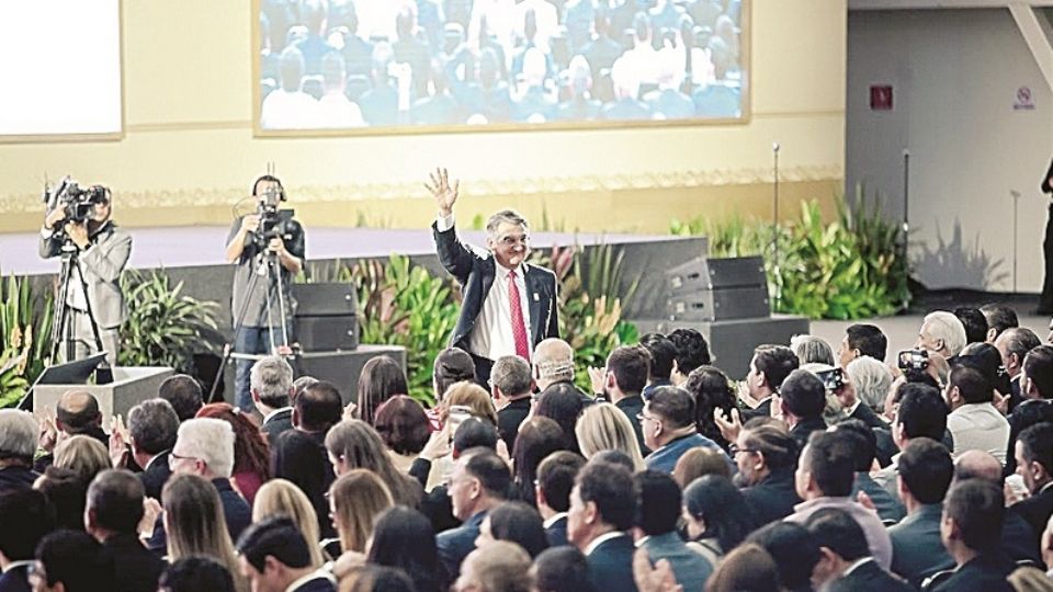 Américo Villarreal en su Cuarto Informe de Gobierno.