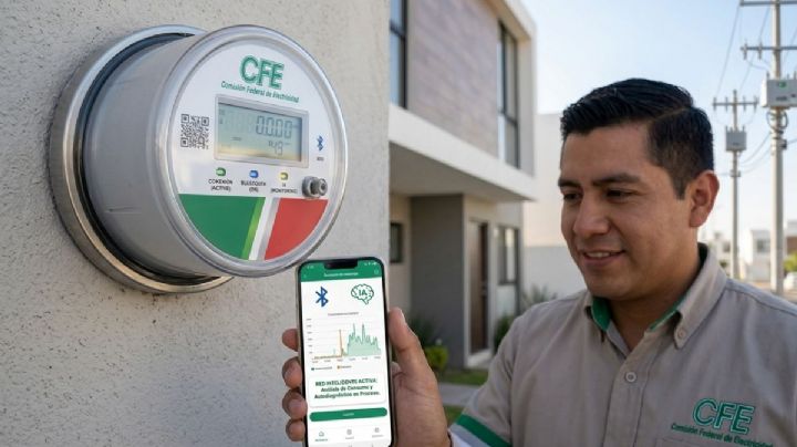 CFE se moderniza con medidores con Bluetooth e IA; ¿cómo funcionarán?