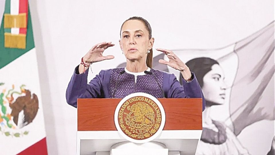 Claudia Sheinbaum, presidenta de México.