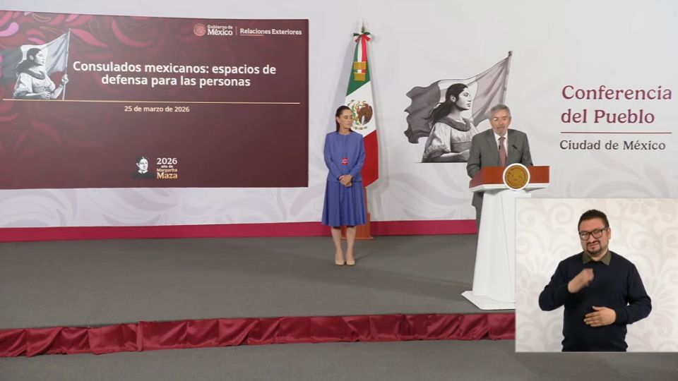 El canciller informó sobre el acompañamiento que los consulados mexicanos brindan a los connacionales detenidos por ICE