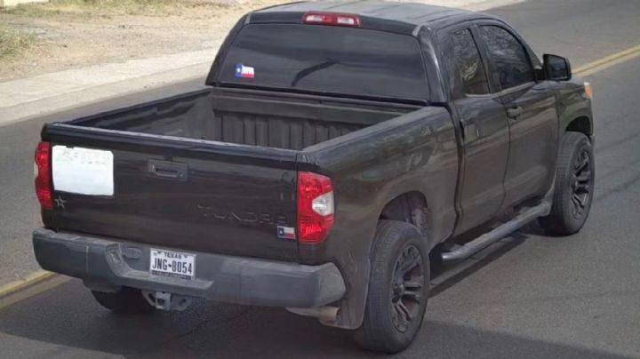 Autoridades de Laredo lanzan alerta por camioneta sospechosa; la relacionan con persona desaparecida