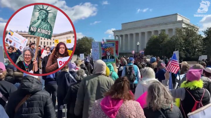 Movimiento ‘No Kings’ moviliza a millones contra Trump; protestas se extienden fuera de EU | VIDEOS
