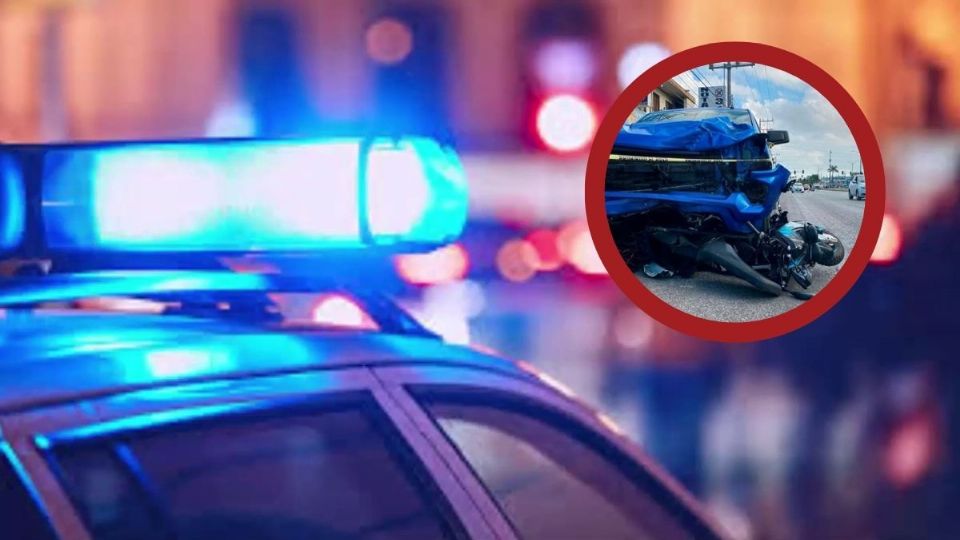 Brutal accidente dejó un joven muerto en Tampico.