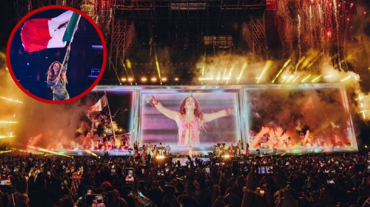 Logística del concierto de Shakira en CDMX fue realizada por empresa de Laredo; usaron 50 camiones | VIDEO