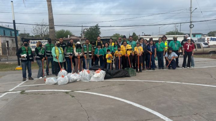 Realizan jornada de limpieza en la colonia La Joya; fortalecen cultura ambiental