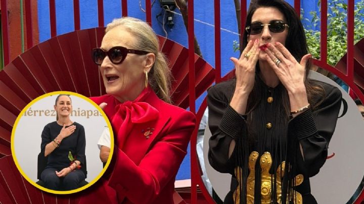 Meryl Streep desata polémica: 'México ha dejado atrás a Estados Unidos al tener una presidenta mujer como Sheinbaum'