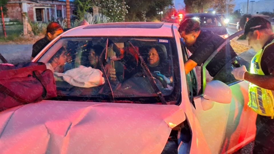 La falta de pericia al volante fue uno de los causantes de este accidente vial
