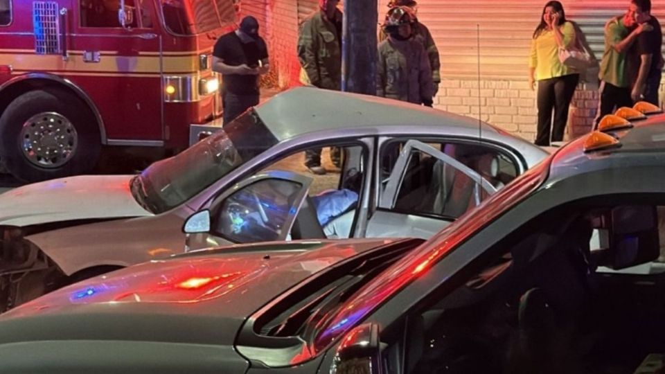 El accidente ocurrió en una de las vialidades más transitadas de Reynosa