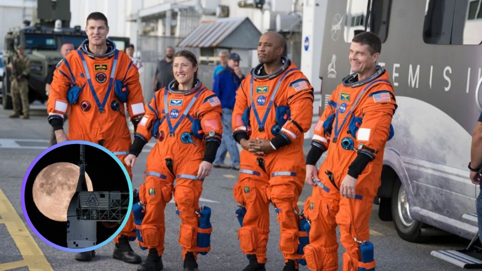 La tripulación de Artemis II está integrada por cuatro astronautas con perfiles diversos.
